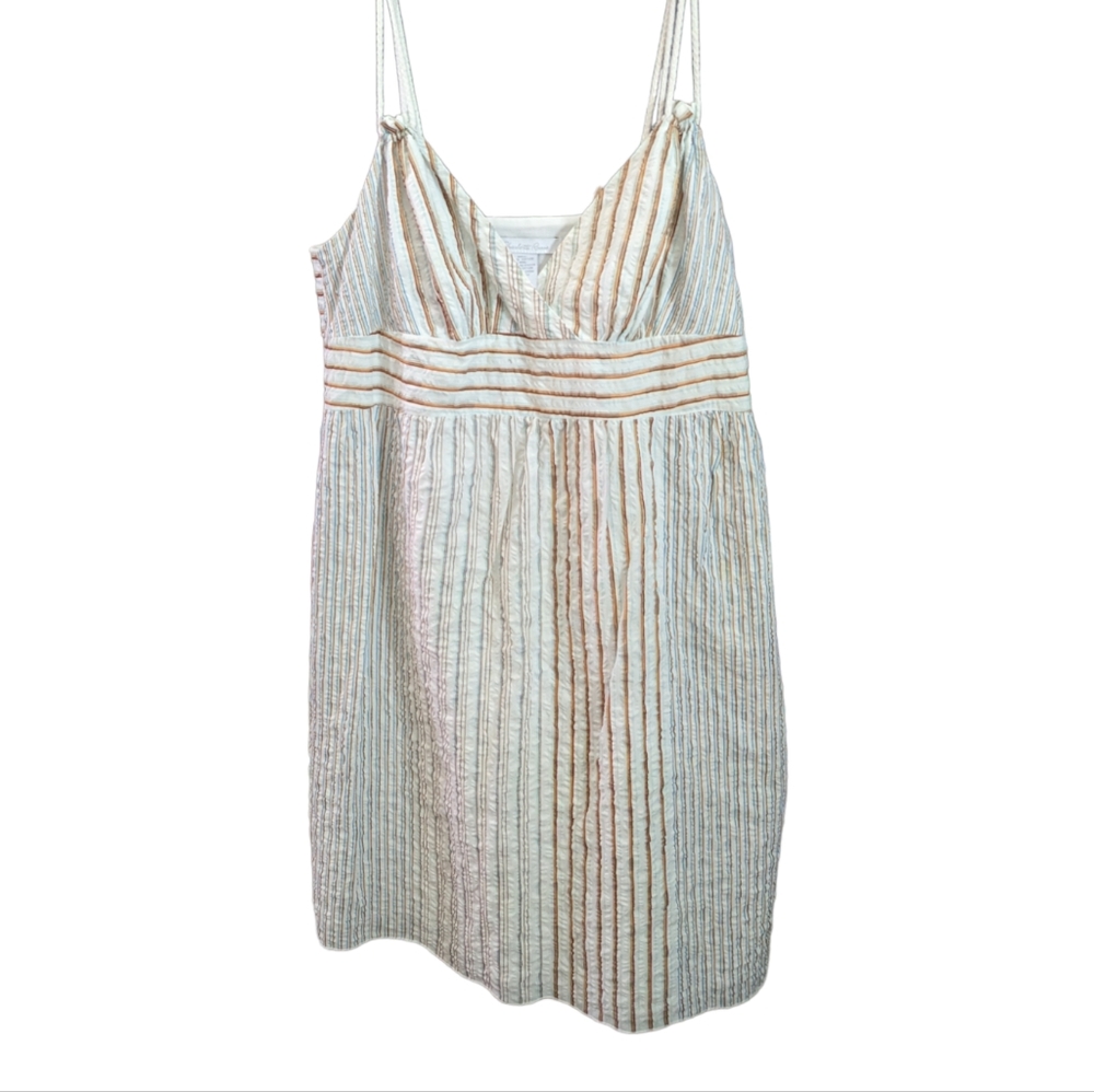 Charlotte russe Sz Large seersucker dress